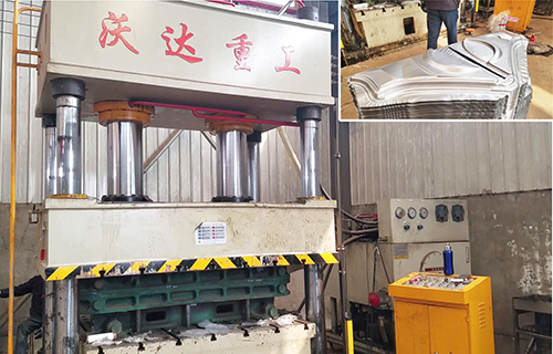 500噸電動三輪(lún)車擋風闆沖(chong)壓成型液壓(yā)機視頻