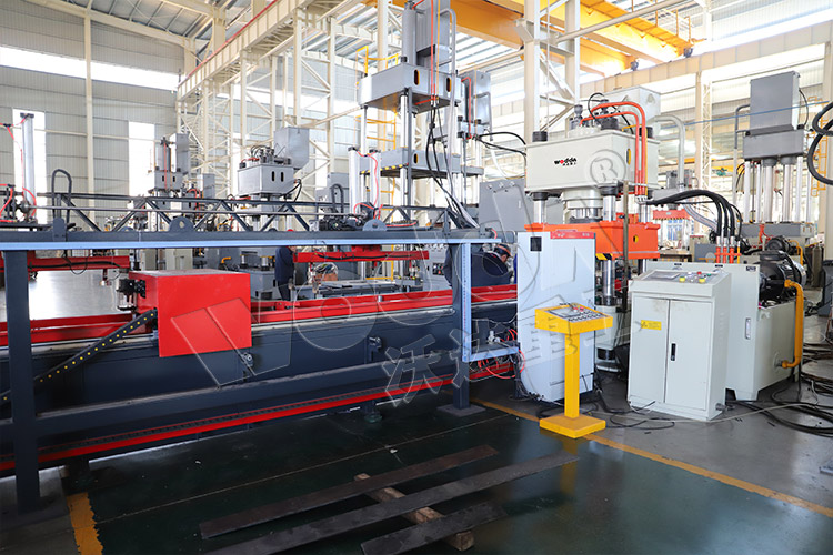 400噸錨杆托盤自動化生産線車間試機