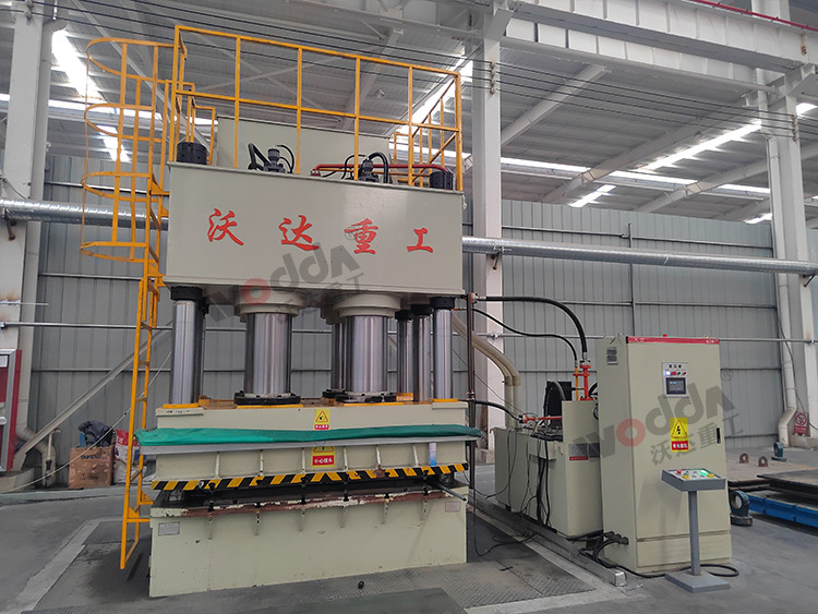 1250噸壓濾機濾闆成型液壓機（圖3）