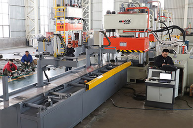 全自動(dòng)錨杆托盤生産線(xiàn)（630噸錨杆托盤液壓(yā)機）